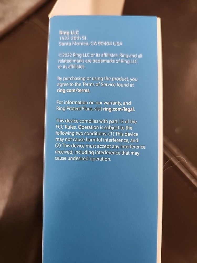 Ring Alarm 2nd Gen Contact Sensor - White