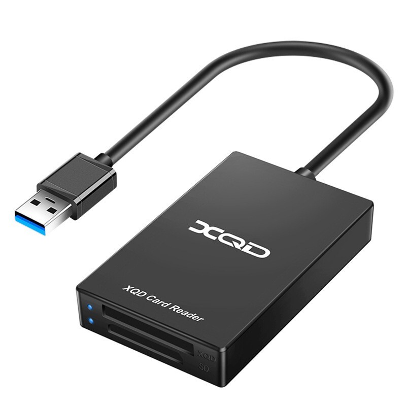 USB 3.0 XQD/SD 2 in 1 Card Reader, Sony XQD Memory Card Reader 5Gpbs Super Speed