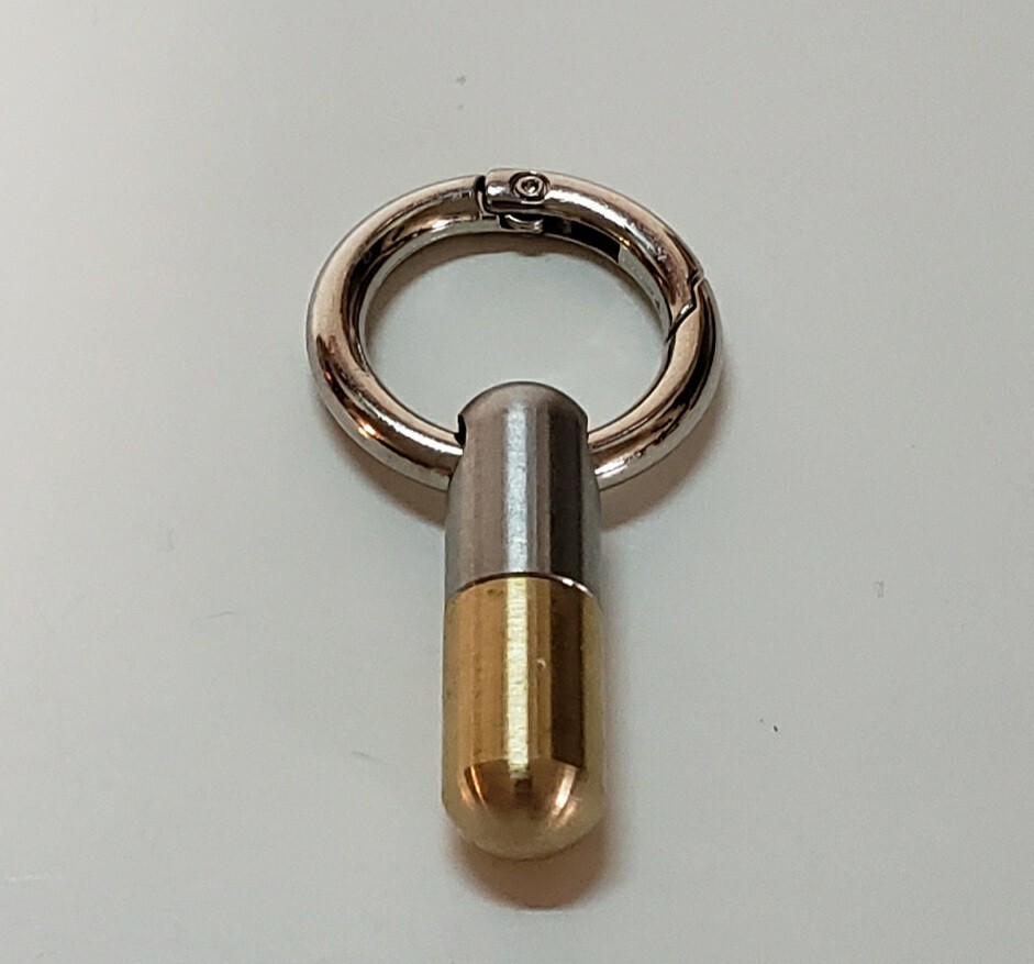 EDC Capsule with Key Ring Pendant Sharp Cutting Unboxing Micro Cut Tool