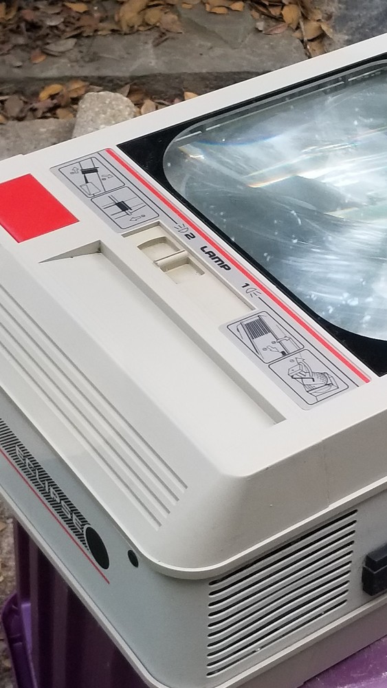 VINTAGE APOLLO ECLIPSE EDUCATIONAL OVERHEAD PROJECTOR SCHOOL ROOM