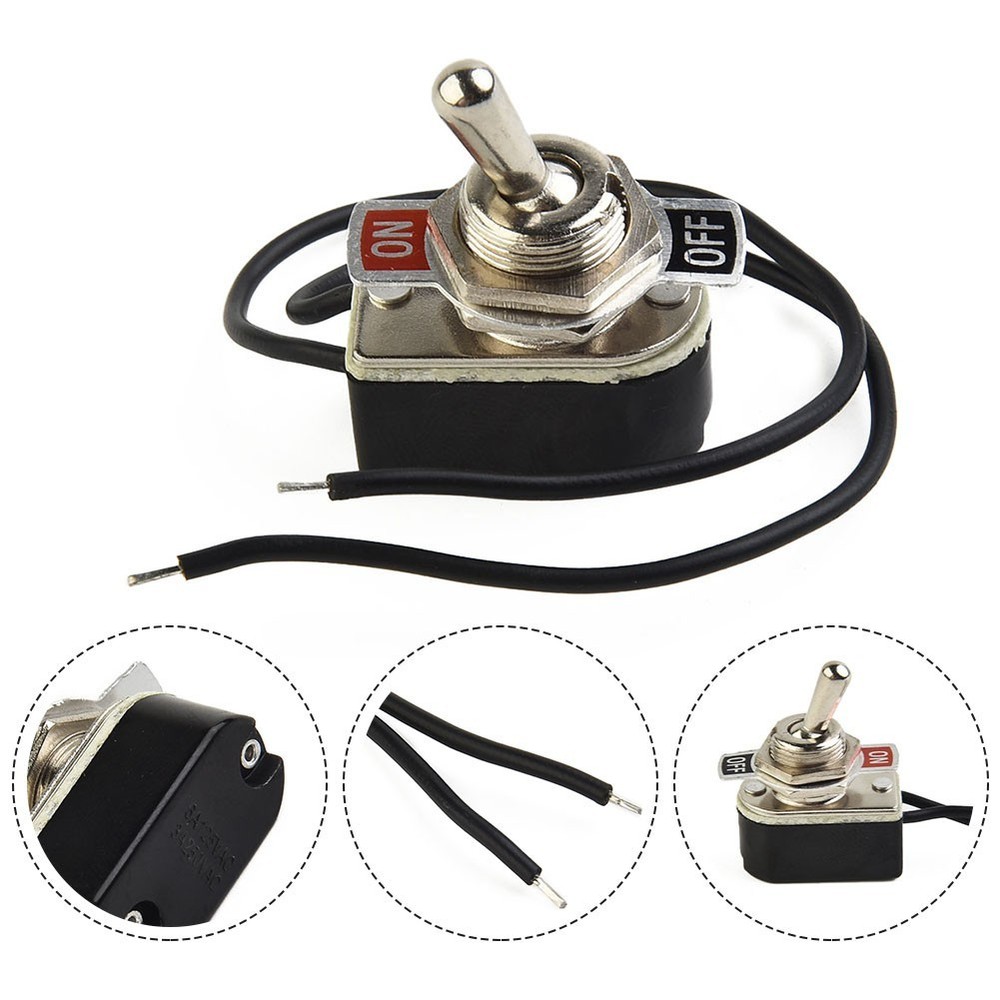 Versatile Switch with Wire and SPST Contacts Suitable for Different Uses