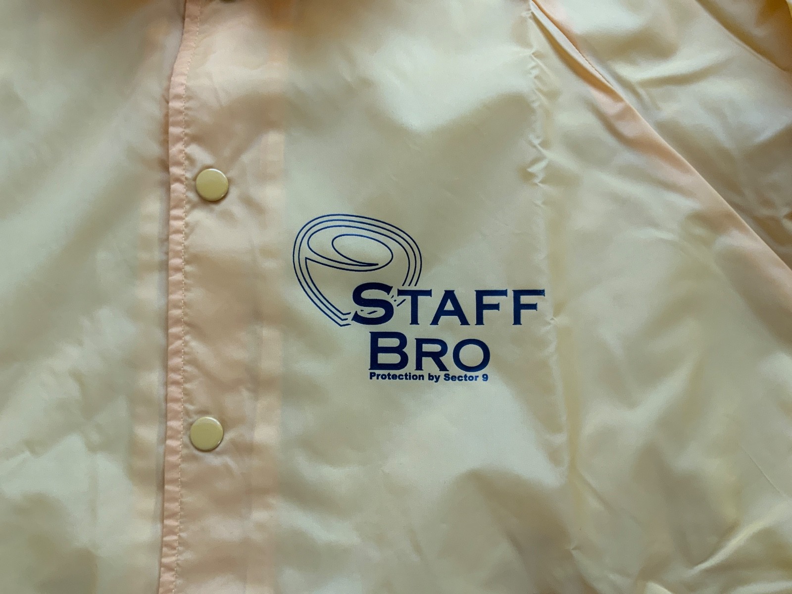 Sector 9 Longboards - "STAFF BRO" Coaches Windbreadker Jacket Mens XL