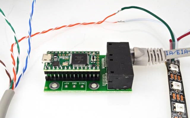 OctoWS2811 Adapter for 3.x 4.x - LED Driver