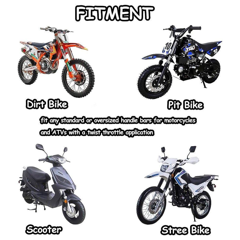 Pro Taper Pillow Top Handlebar Grips For Dirt Bike/Motorcycles Fits Protaper 7/8