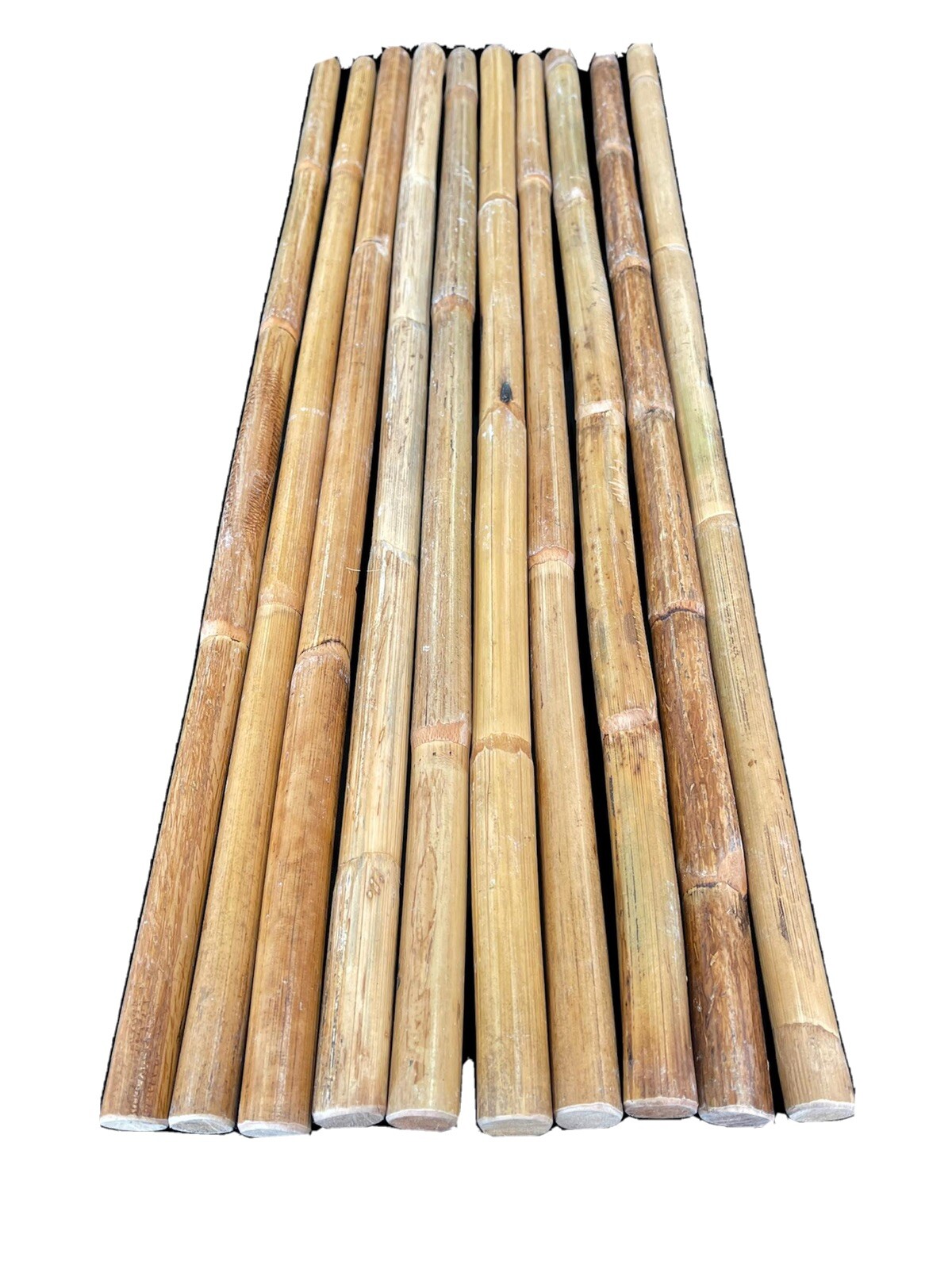 Escrima Kali Arnis Multi Node Sticks Plain Rattan W/skin 28” 10 Sticks (5 pair)
