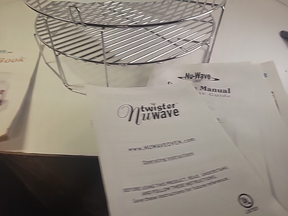 Nuwave Pro Infrared Oven Replacement Double Stack Grill Rack 20301-20304