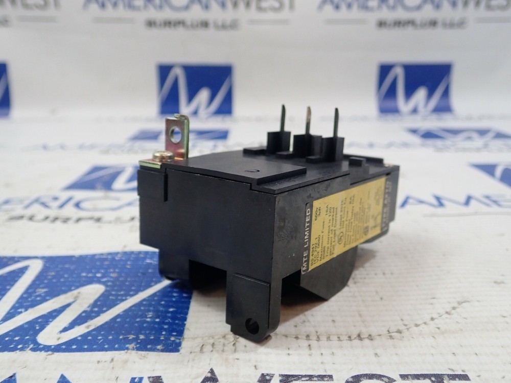 MTE Limited AXTO 01000130-007 Overload Relay 3 pole