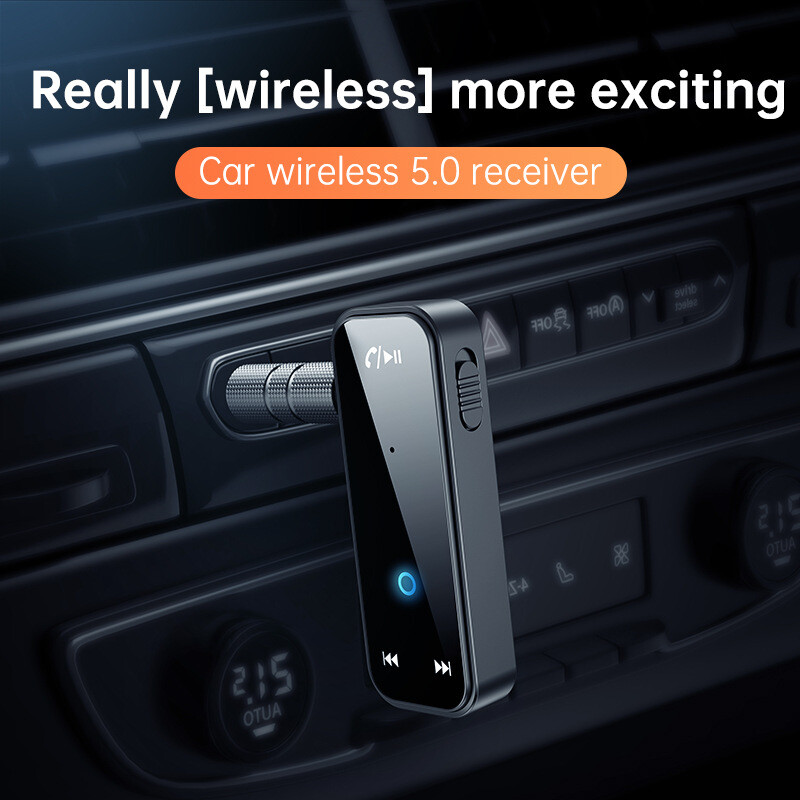 USB Wireless Transmitter Bluetooth 5.0 Receiver 2in1 Audio Adapter 3.5mm Aux Car