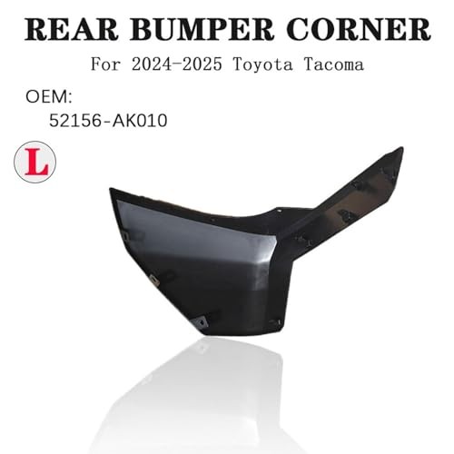 52156AK010 Driver Side Rear Bumper End Cap W/O Sensor Hole Replace for Left