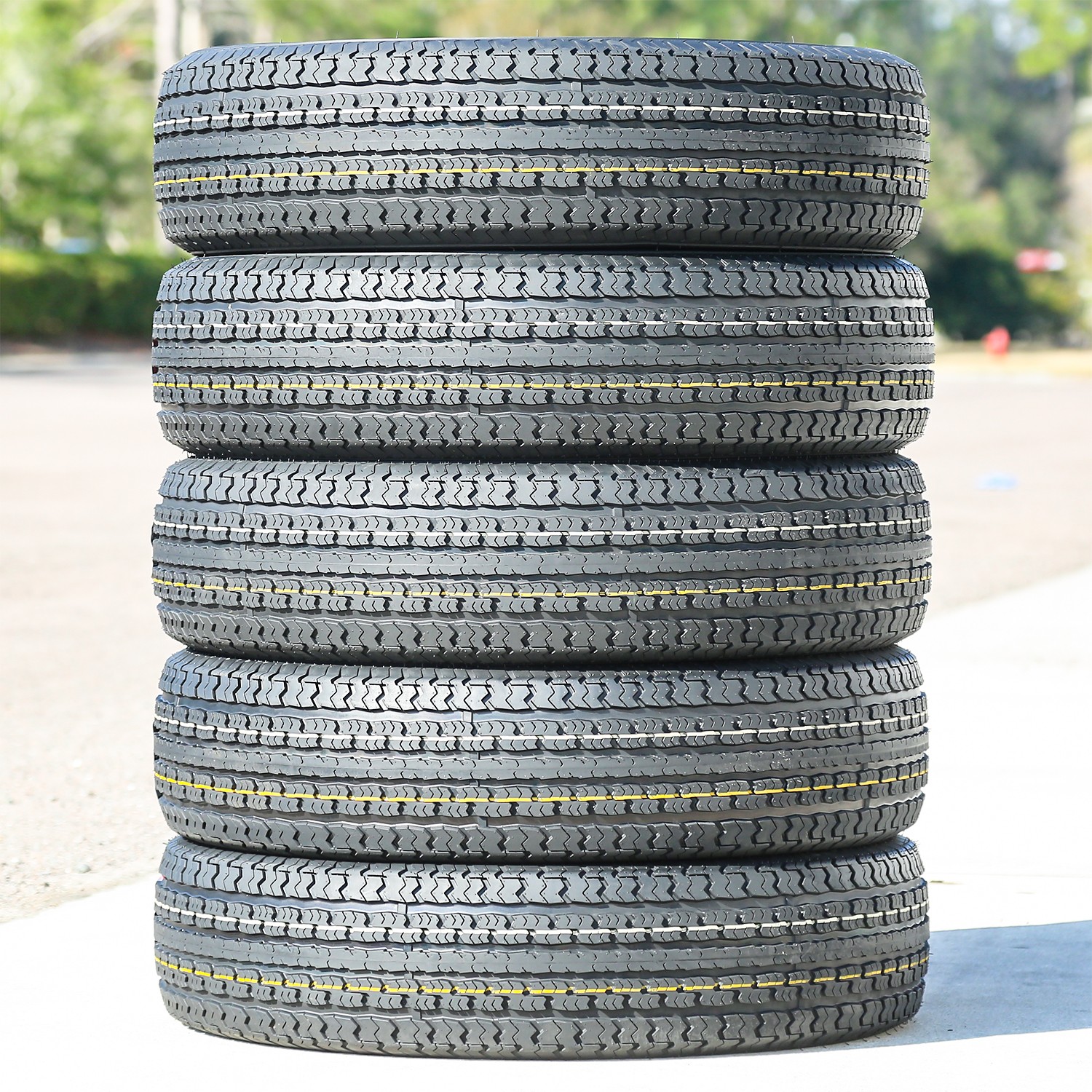 4 Tires Nebula ST Radial N' 001 Semi-Steel ST 225/75R15 Load E 10 Ply (Thailand)