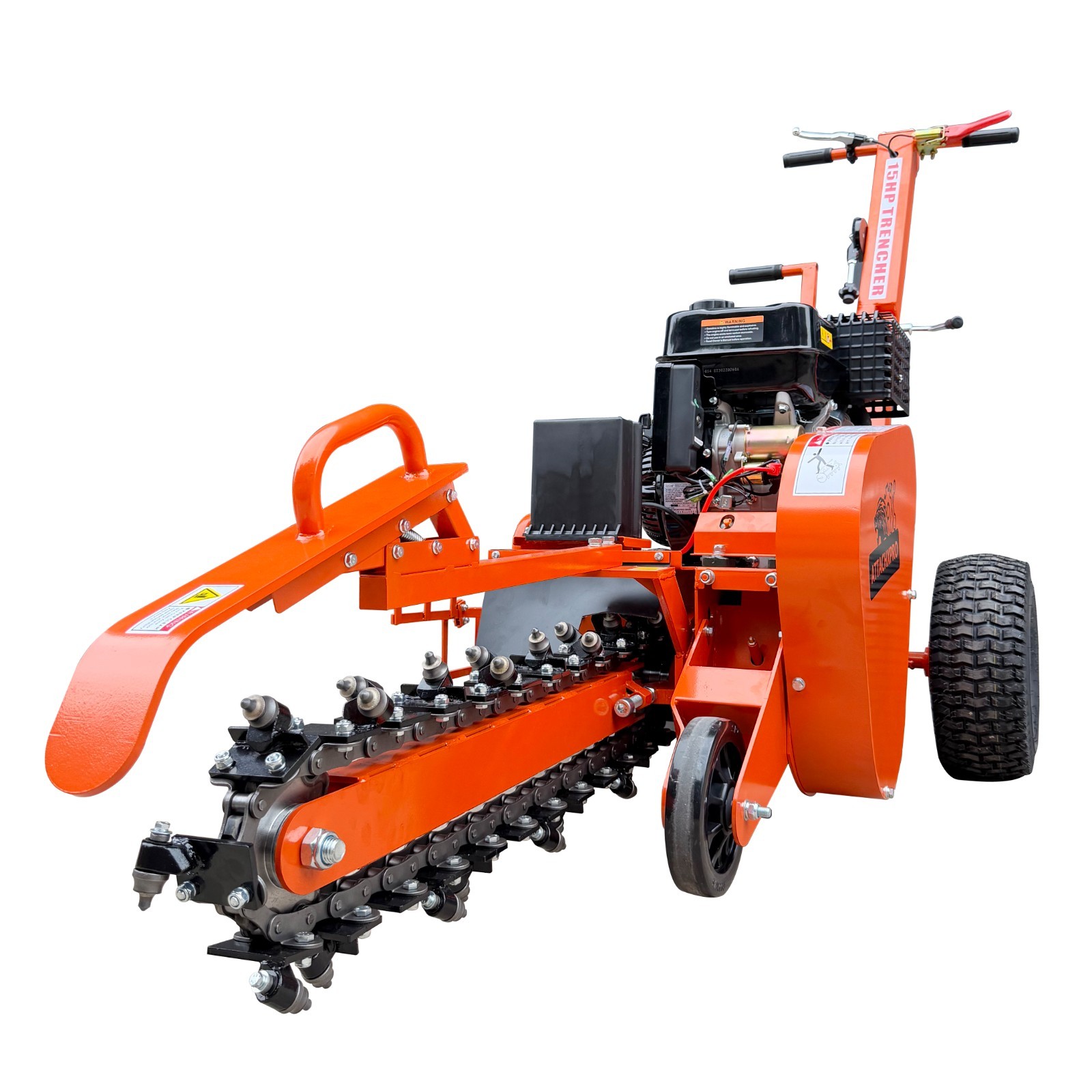 Stump Grinder, Wood Chipper, Trencher Heavy Duty Garden Tool Power Equipments