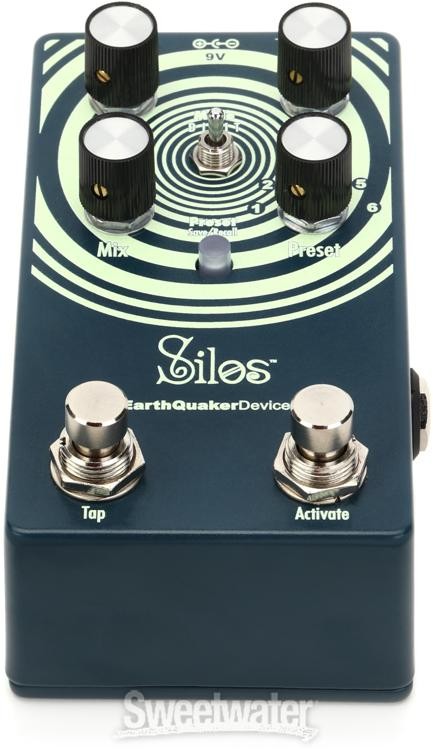 EarthQuaker Devices Silos Multi-generational Time Reflection Delay Pedal