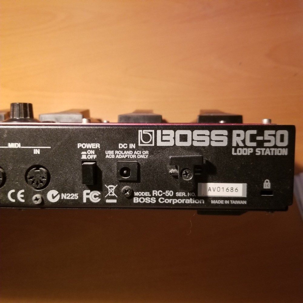 boss rc-50 loop station