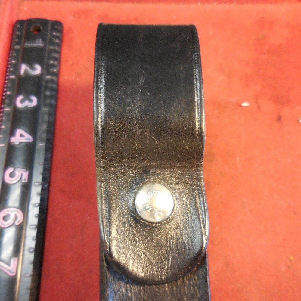 Mace pepper spray holder LEATHER #OP/HP