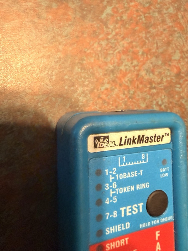 Ideal 62-200 LinkMaster RJ45 Without Remote