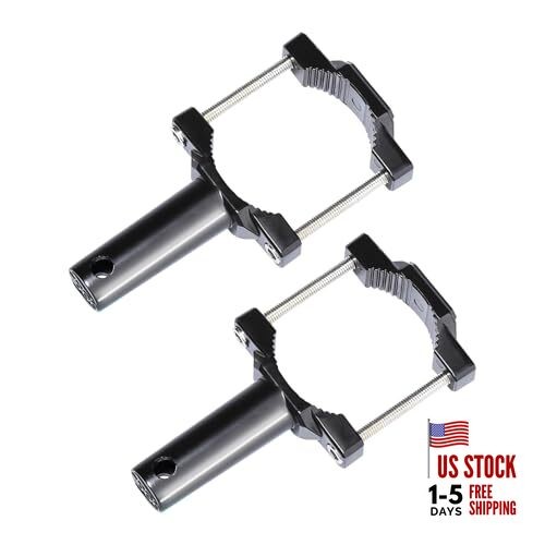 2 PCS Motorcycle Spotlight Mount Brackets, Shock-Absorption Light Bar Mount