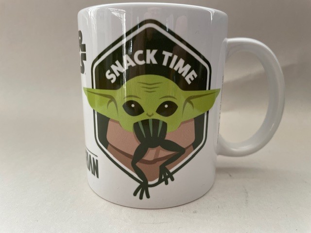 Star Wars Mandalorian Coffee Mug Snack Time MGA25849