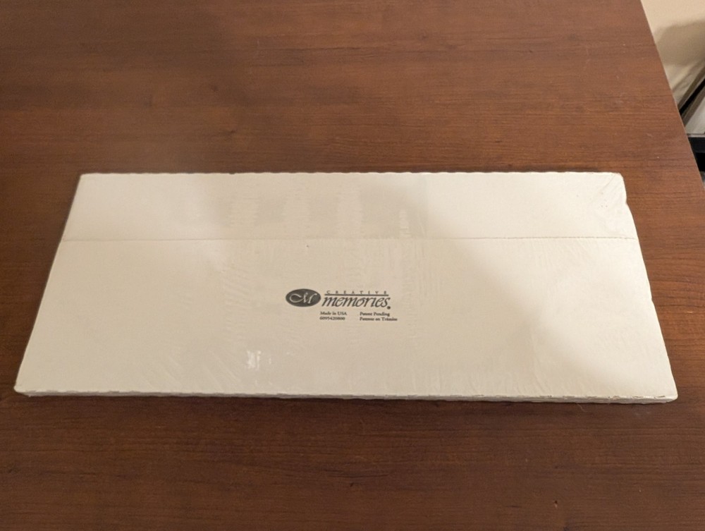 CM Creative Memories Custom Cutting System NIB 12" Cutting Patterns StraightWavy