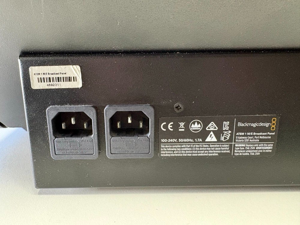 Atem 1 M/E Production Studio 4k + 1M/E Broadcast Panel + Router - Full Kit!