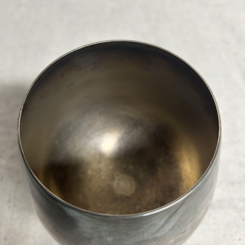 VTG EPCA Silverplate Goblet Trophy by Poole 822 1972 Silver Buckle
