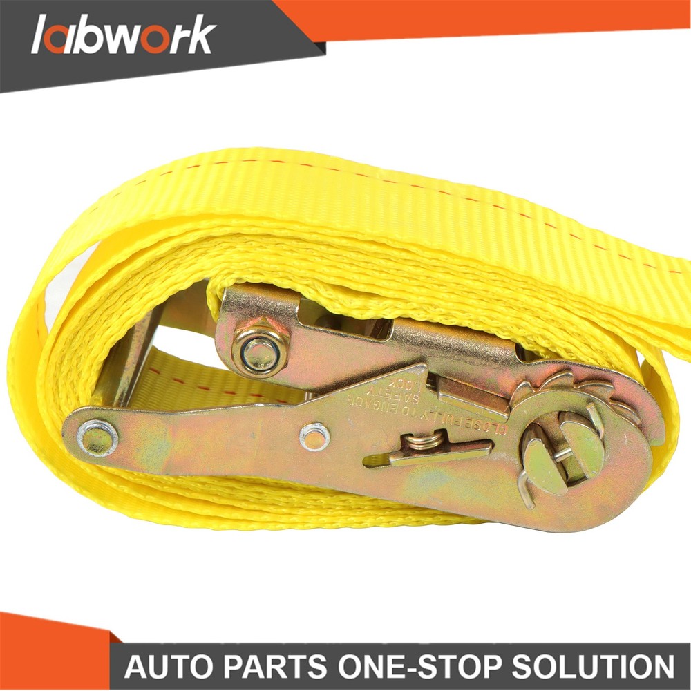 Labwork E Track Tie Down Rail Kit 4' E Track Rails End Caps ETrack Straps