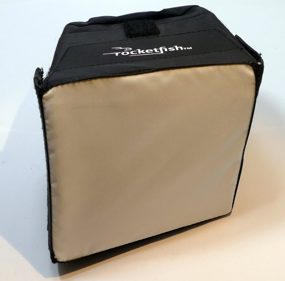 3.5X3.5" Mini SoftBox Flash diffuser soft dome w/ hook and loop honeycomb filter