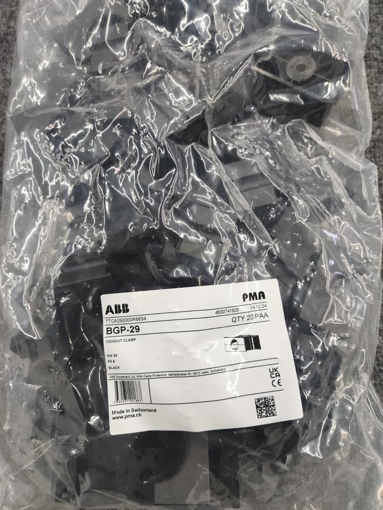 Abb Pmafix Support Black BGP-29 Set