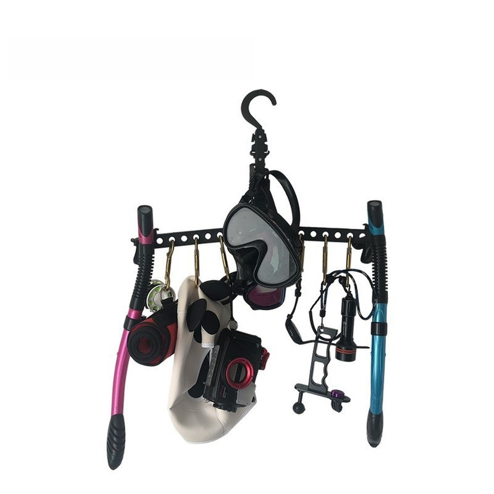 Foldable Diving Hanger for Scuba Gear For Dive Computer Flashlight Organizer