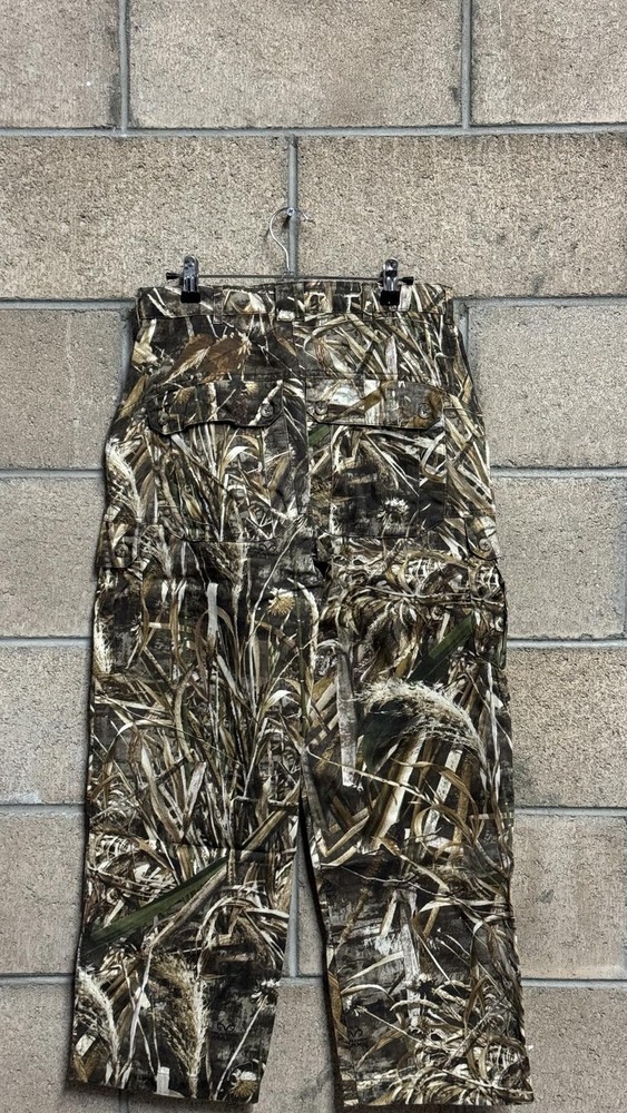 Camouflage Cargo Pants with Multiple Pockets