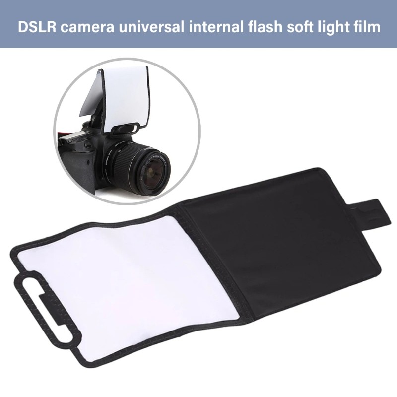 DSLR Camera Bounce Light Diffuser for Softer Lighting in Photography