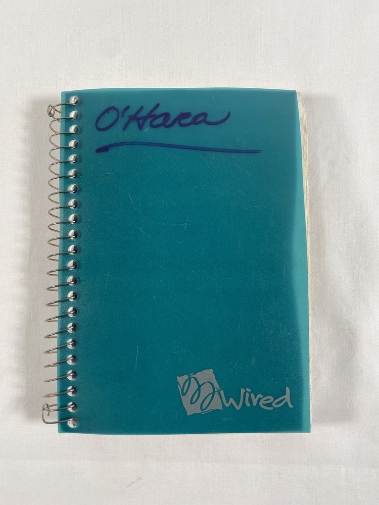 Rare 2006-2010 O’Hara Dog Training Handwriting Journal Note Record