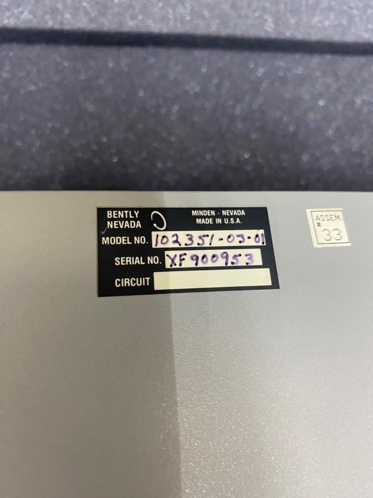 Bently Nevada ADRE 208 Data Acquisition Interface unit Model: 102351-03-01