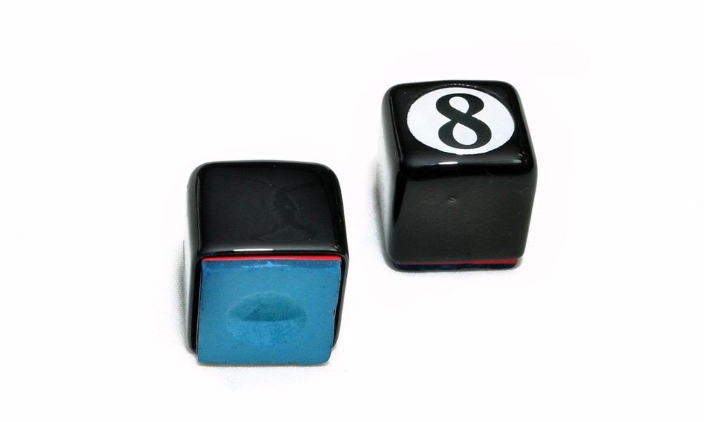 ( 2 ) Billiard Pool Table Cue Chalk Holder 8-Ball Master's Chalk