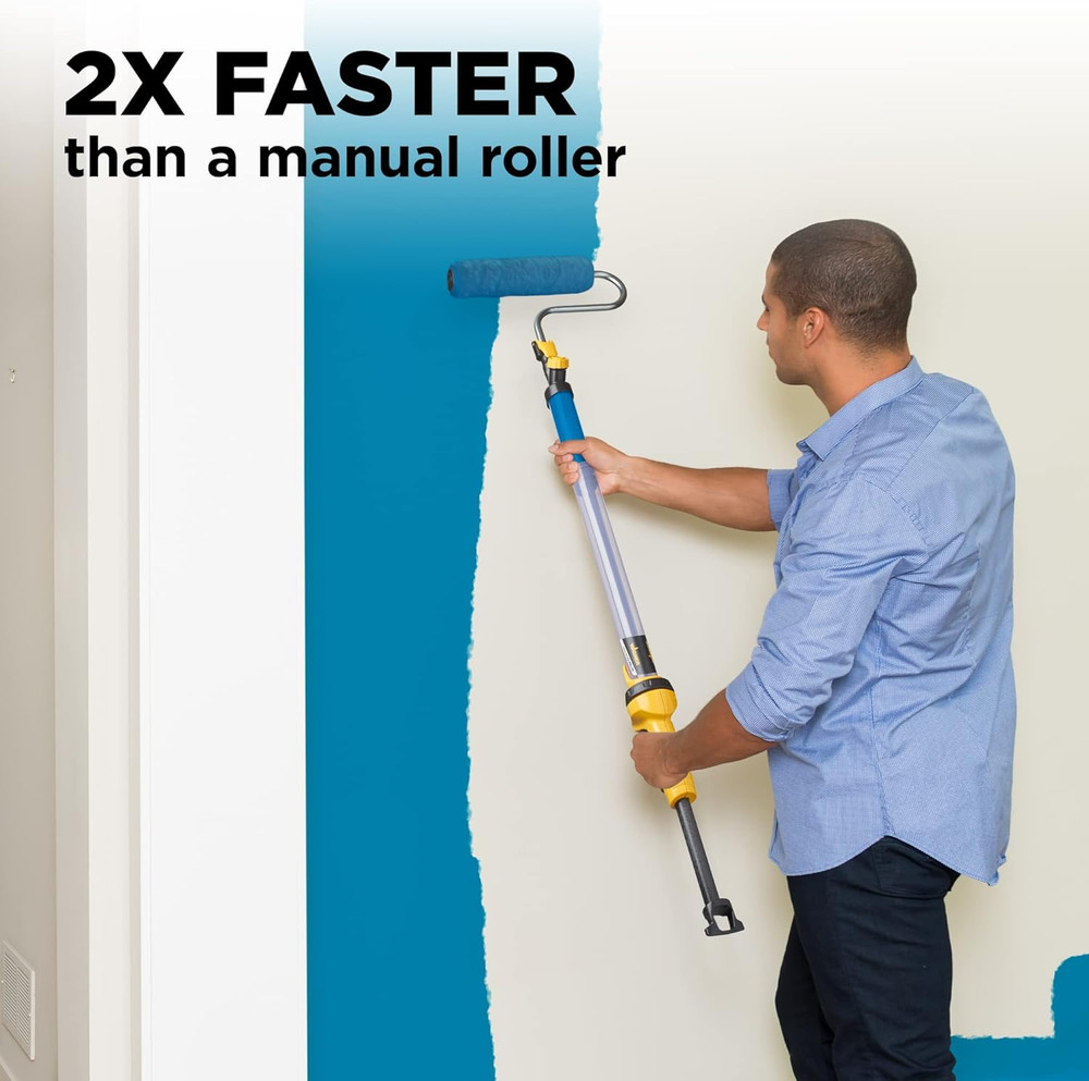 Wagner Spraytech 2419329 Paintstick EZ Roller Paint Roller, Long Handle