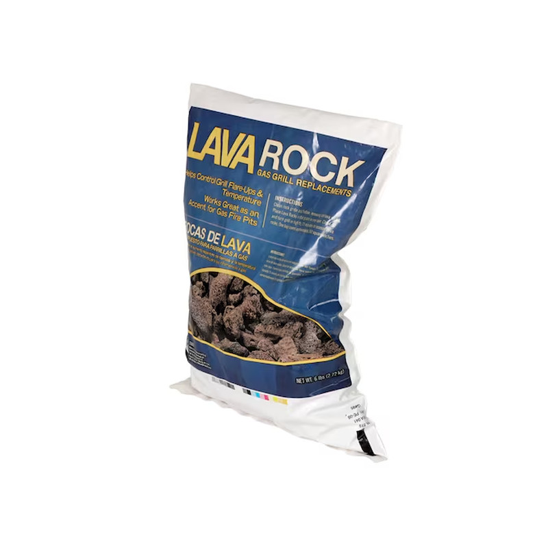 Vented Gas Log Lava Rock