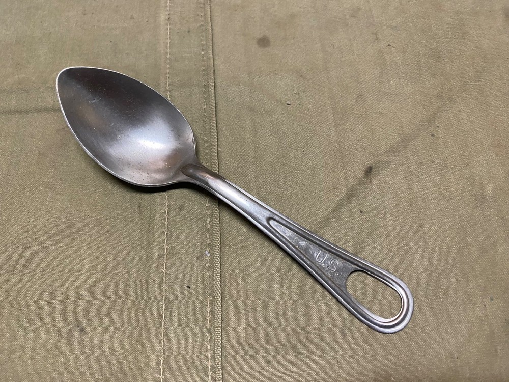 ORIGINAL WWII US INFANTRY ARMY MESS KIT SPOON UTENSIL