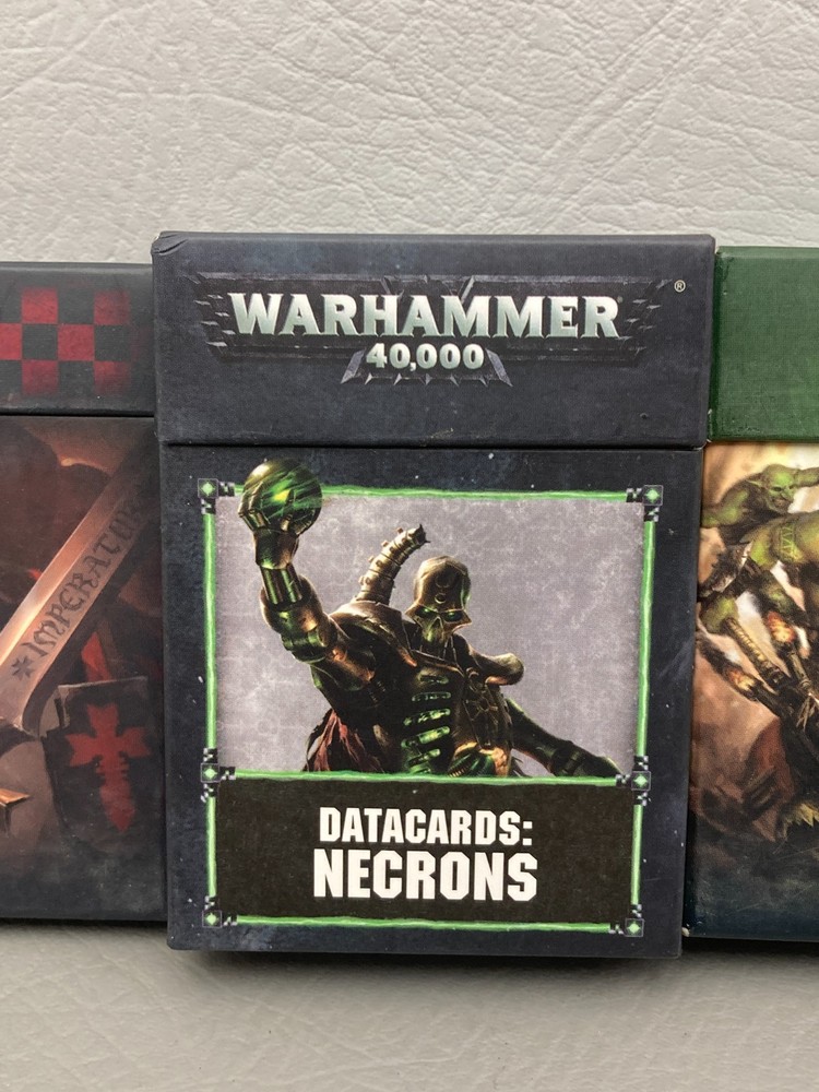 Warhammer 40k Necron Data Cards & More