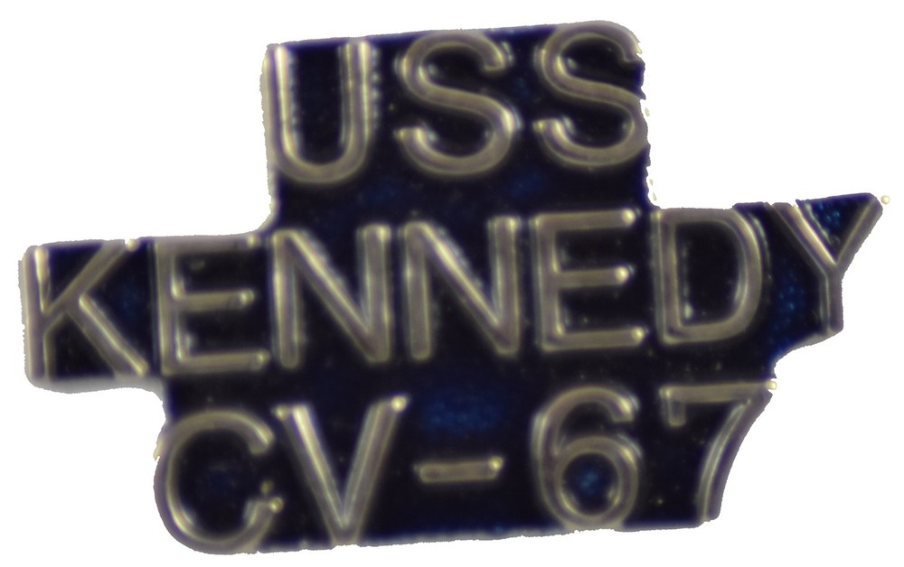USS JFK CV-67 Pin