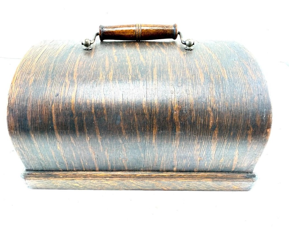 Antique Case Lid w/Handle for Edison Fireside Phonograph
