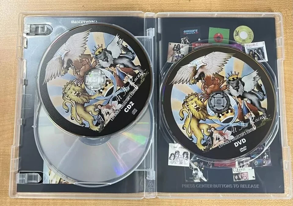 QUEEN / A DAY AT THE RACES EXPANDED 2CD+1DVD NEW