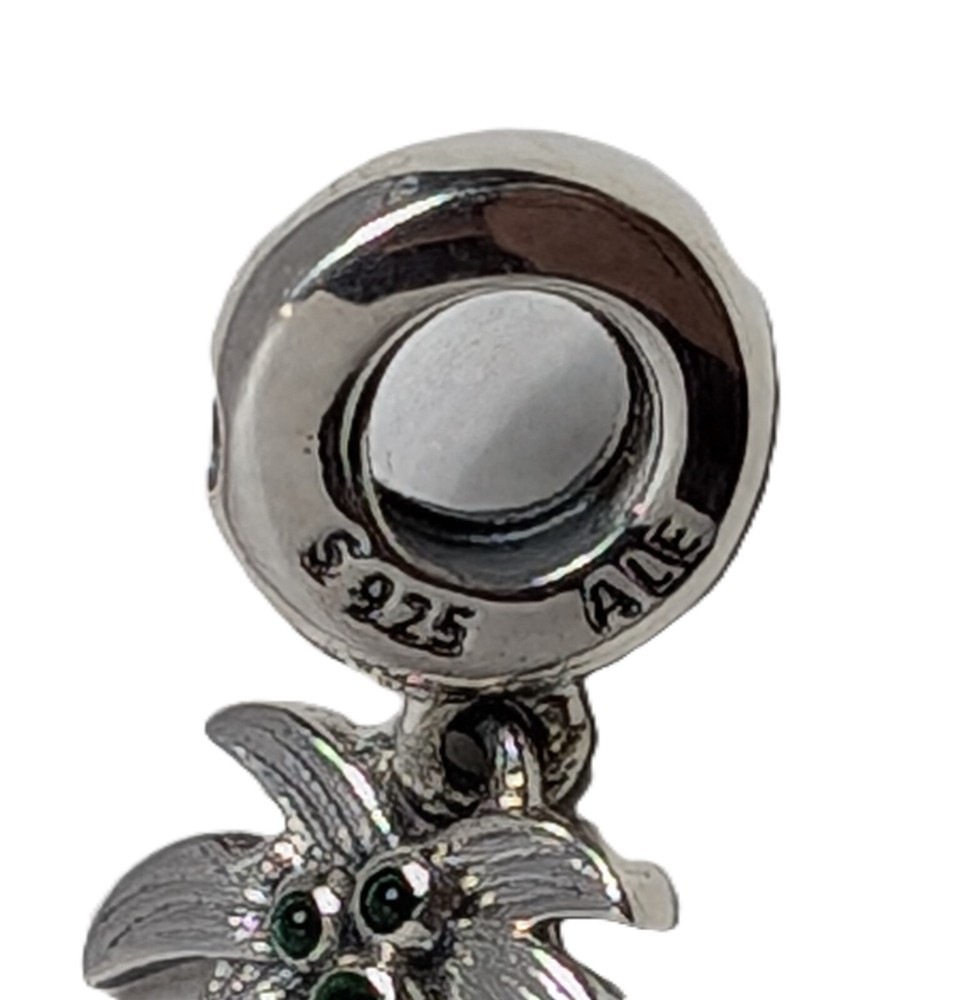 Authentic Pandora Charm, Palm Tree and Coconuts Dangle, #799438C01