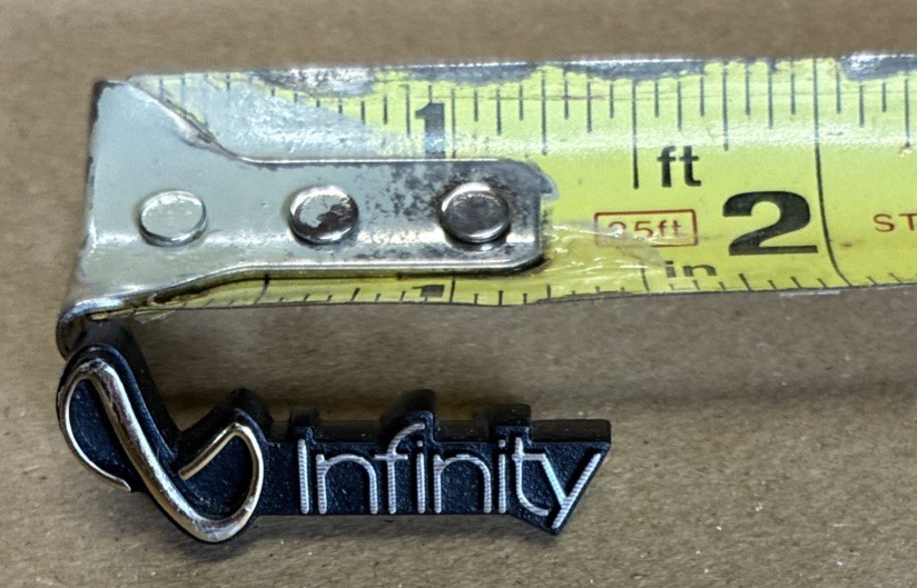 Infinity Speaker Badges Original Used