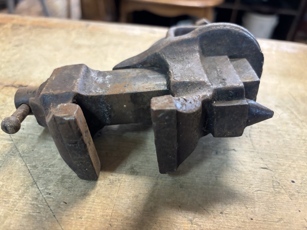 Antique Small Table Mount Mini Vise
