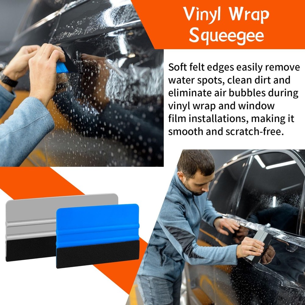Car Window Tint Tools Kit Vinyl Wrap Tool Car Windshield Back Window Tinting ...