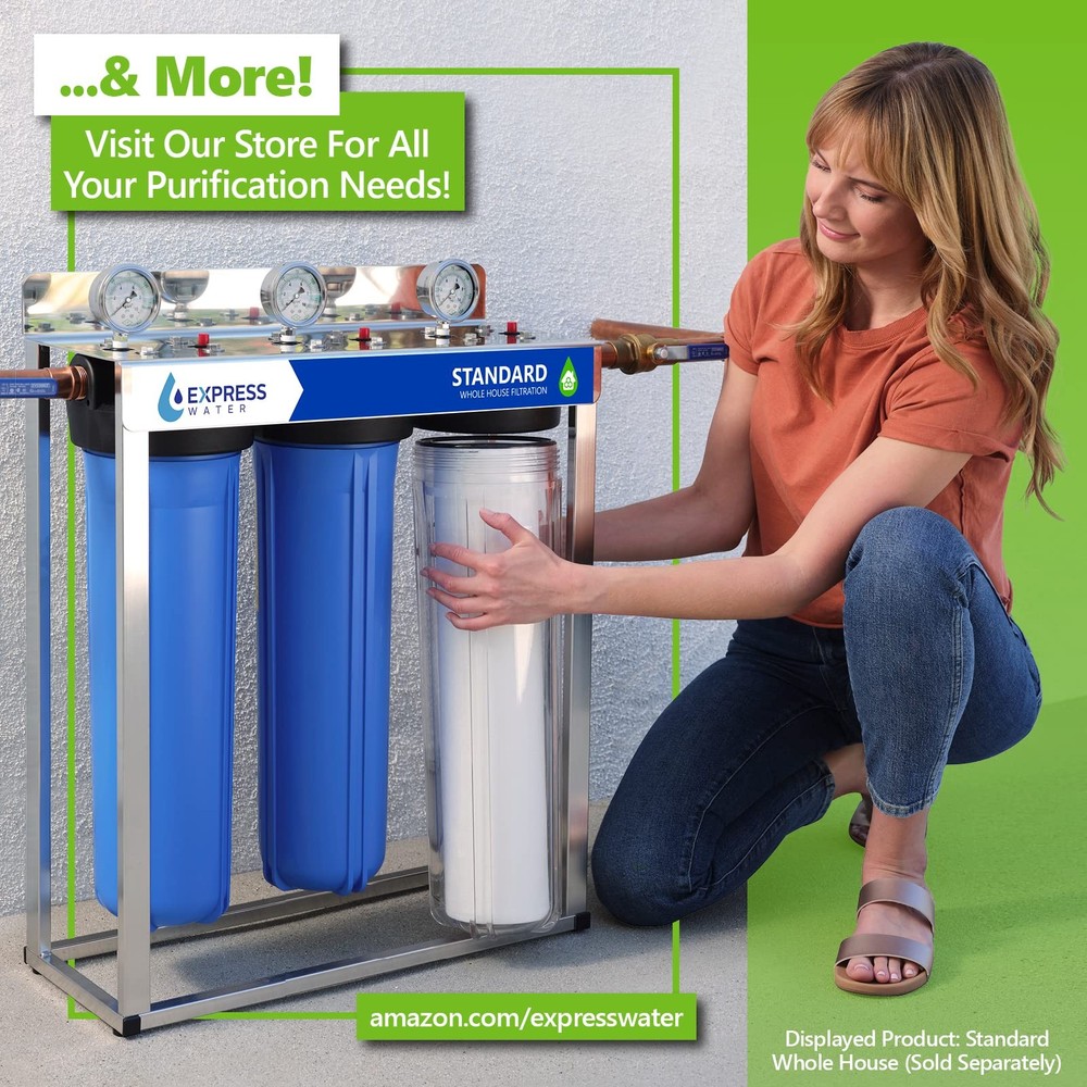 Express Water 5 Year Reverse Osmosis System Replacement Filter Set 30 Filters Ca