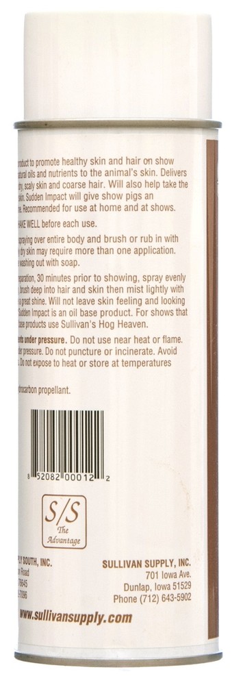 ** Sudden Impact, 17 oz