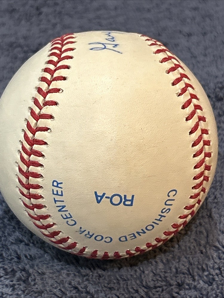 gary waslewski signed baseball autograph ball auto z