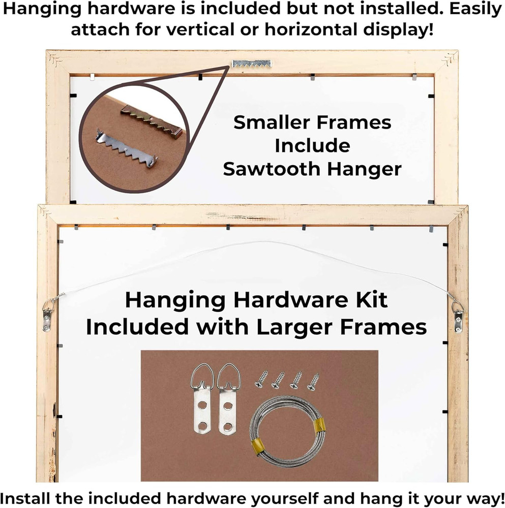 Custompictureframes 6X22 Stainless Silver Picture Frame - Solid Wood Silver Mode