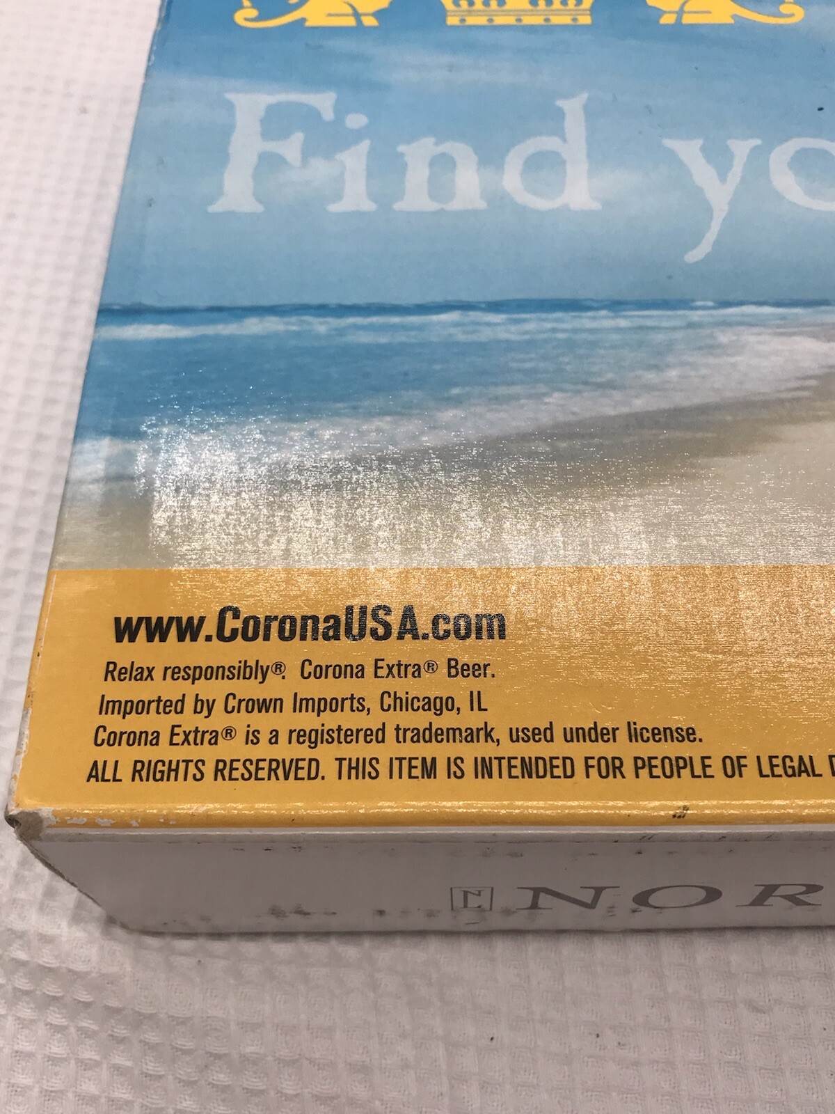 NEW Corona Beer Bottle Inflatable Swimming Pool Float 83" x 32" Northlight