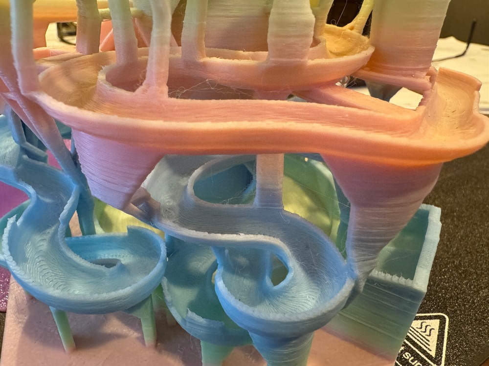3D Printed Marble Run Machine